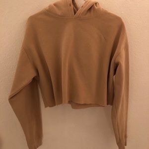 Nude cropped hoodie🤩🤩🤩🤩